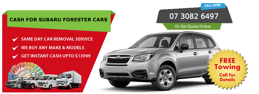 Cash for Subaru Forester Cars