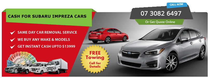 Cash For Subaru Impreza Cars