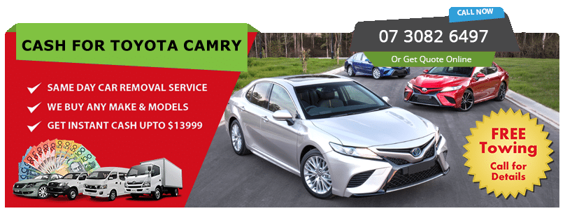 Cash For Toyota Camry Cars