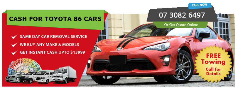 Cash For Your Toyota 86 Cars