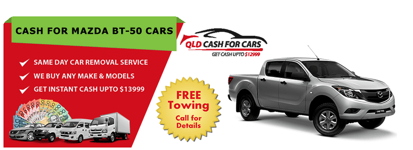 Cash For Mazda BT-50 Cars