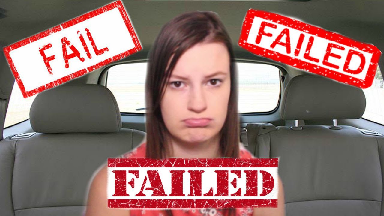 driving test failed